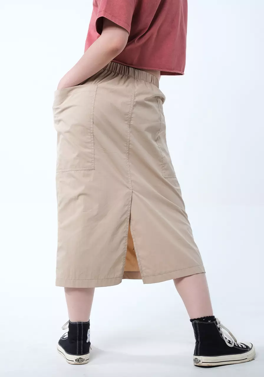 Rok Wanita Roona Khaki
