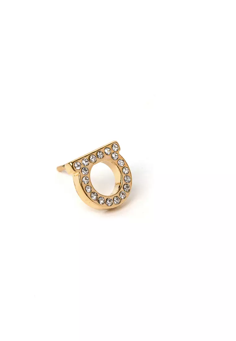 Brass Stud Earrings