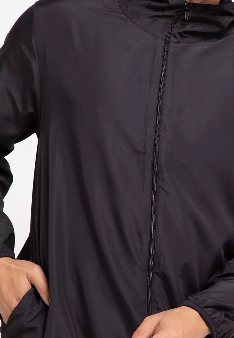 Jacket Hoodie Parasut Lengan Panjang