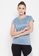 Clovia grey Clovia Comfort-Fit Active T-shirt in Grey FF626AA3915109GS_3