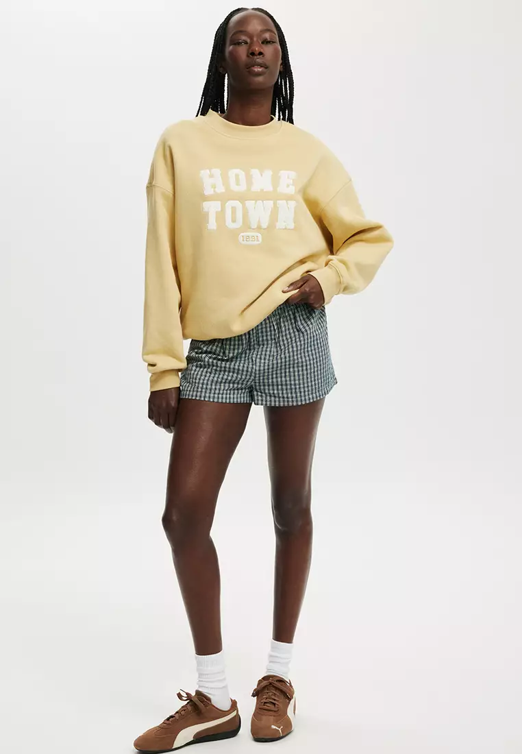 Graphic Crew Sweatshirt