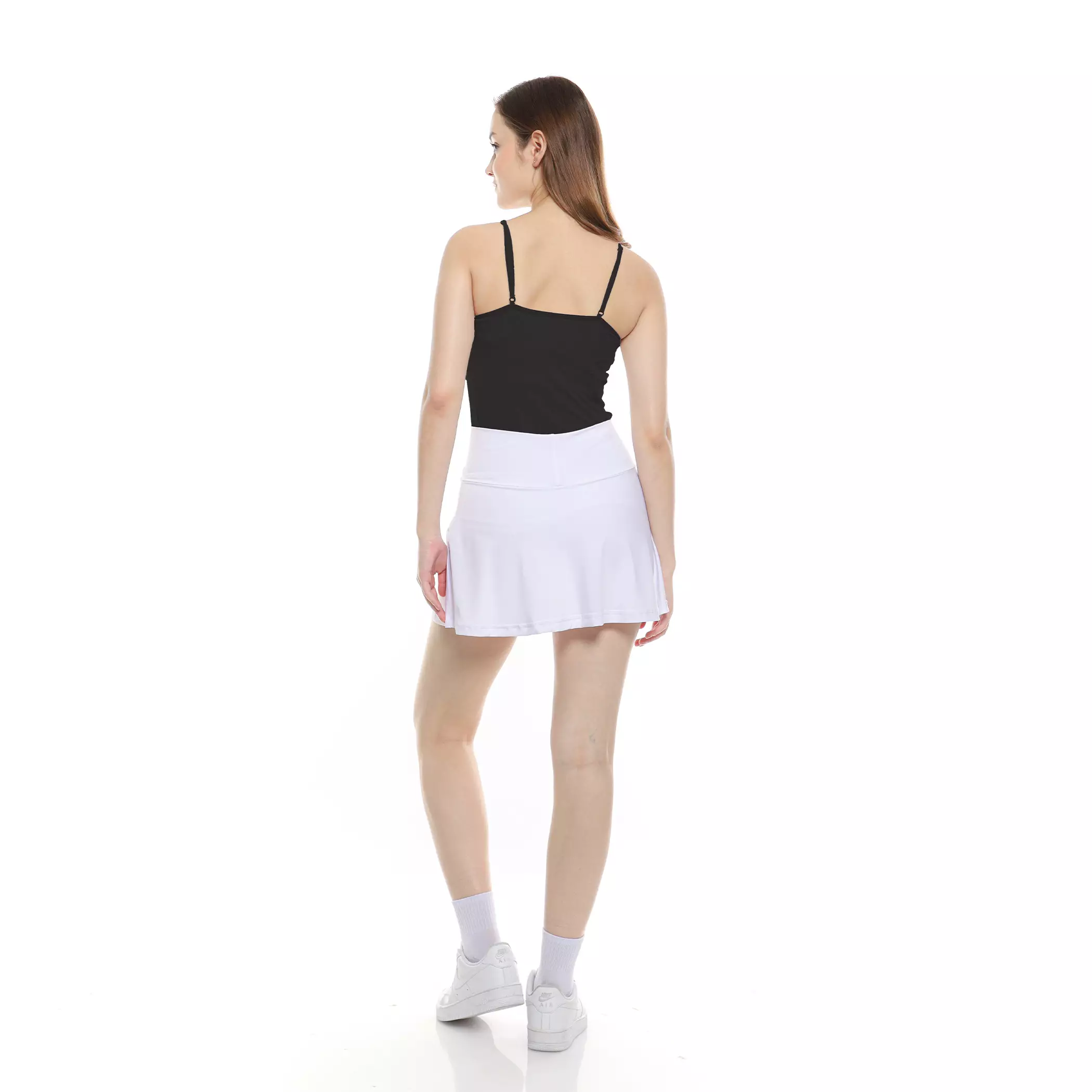 Enough For Today - Rok Padel Tennis Skort Rokcel Basic Putih