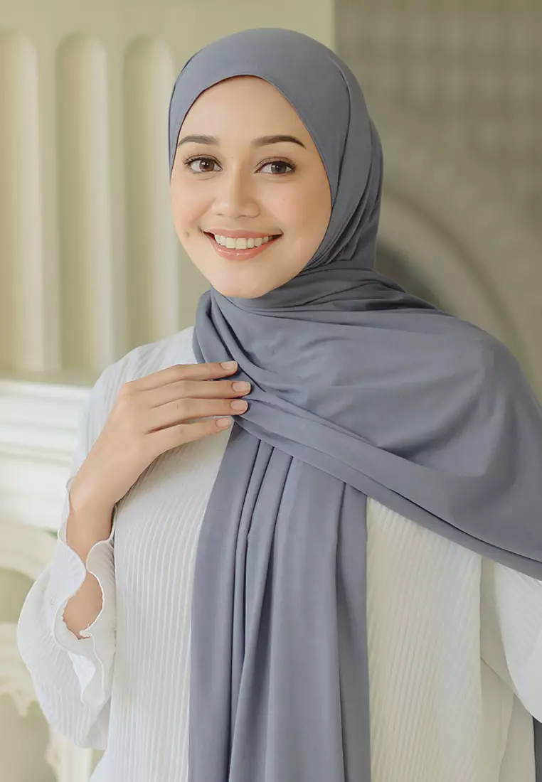 Tana Shawl Stone Grey