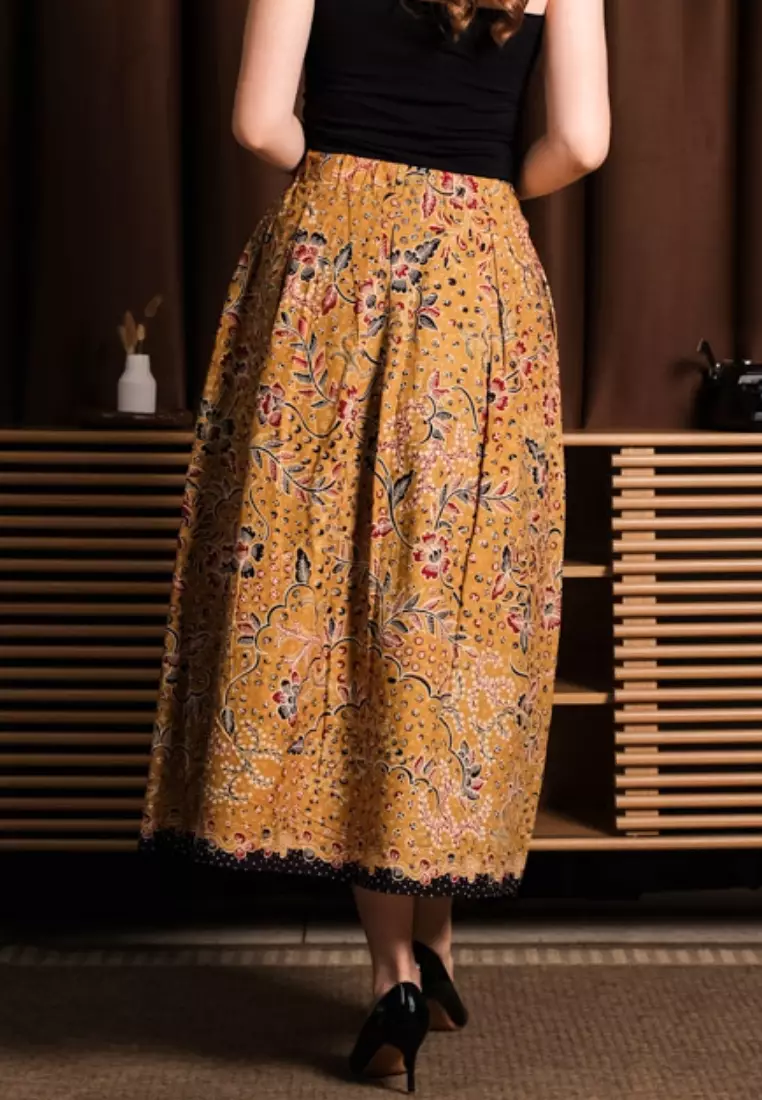 Gita Maxi Skirt Dot