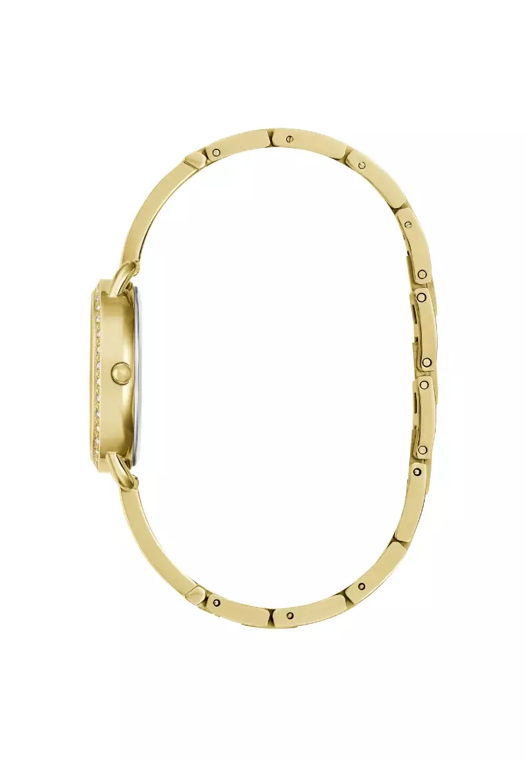 Guess Trend Gold Stainless Steel Analog Quartz Watch For Women GW0914L2
