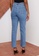 MISSGUIDED blue Highwaisted Stretch Straight Leg Jeans B58FDAA4C76936GS_5