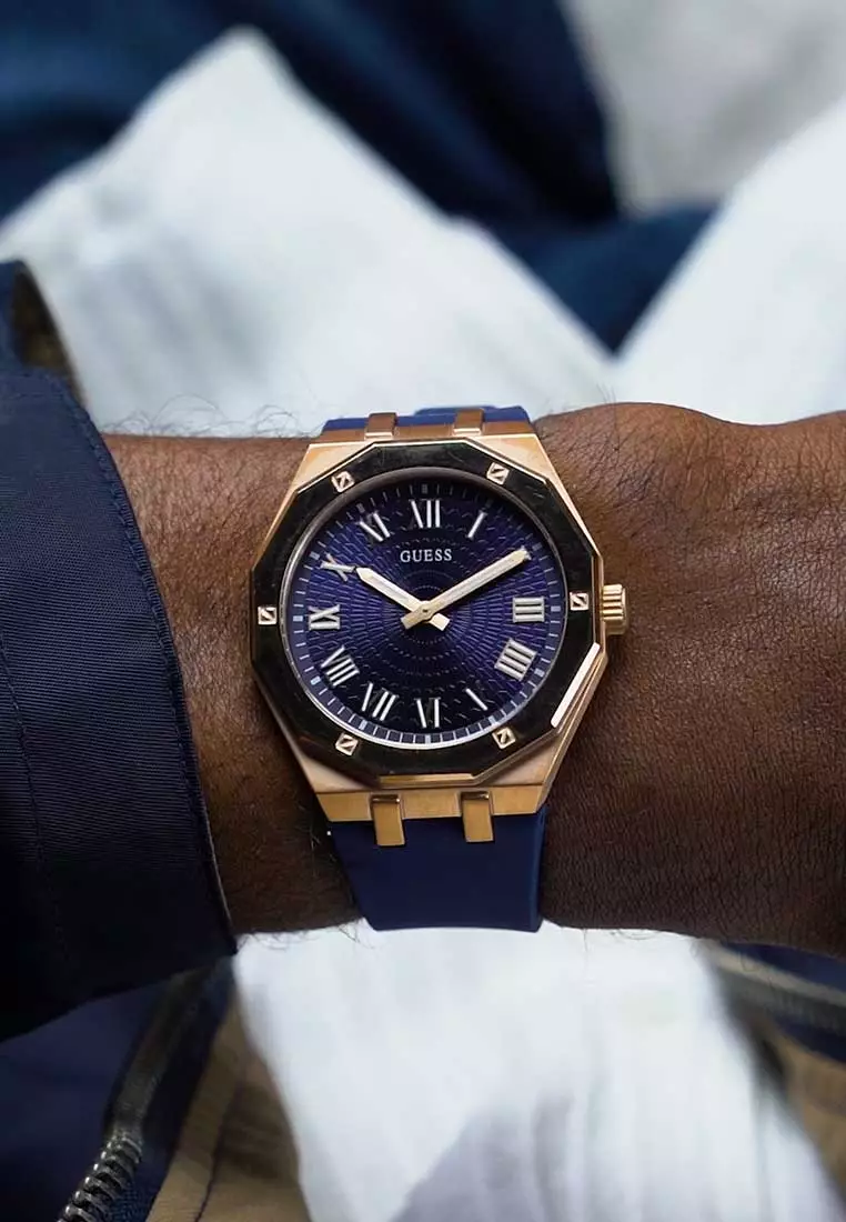 GUESS Gents Watch ASSET  Blue - GW0663G3