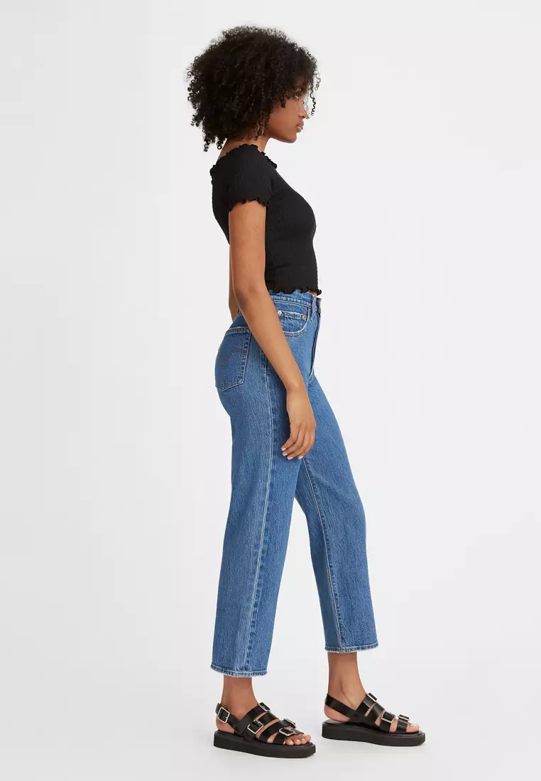Levi's high rise ribcage straight clearance