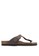 Birkenstock brown Gizeh Birko-Flor Nubuck Sandals BI090SH60HNJMY_2