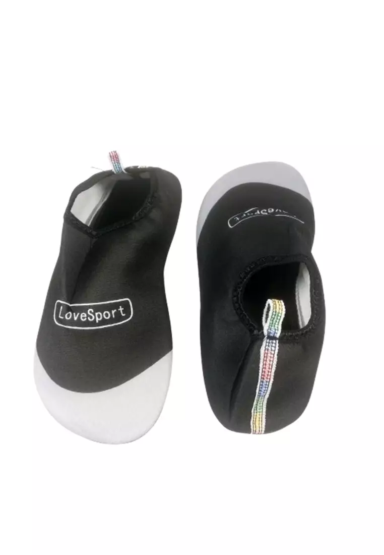 Sepatu Pantai Olahraga Air Anti Slip Water Sports Barefoot Shoes ORIGINAL - Black