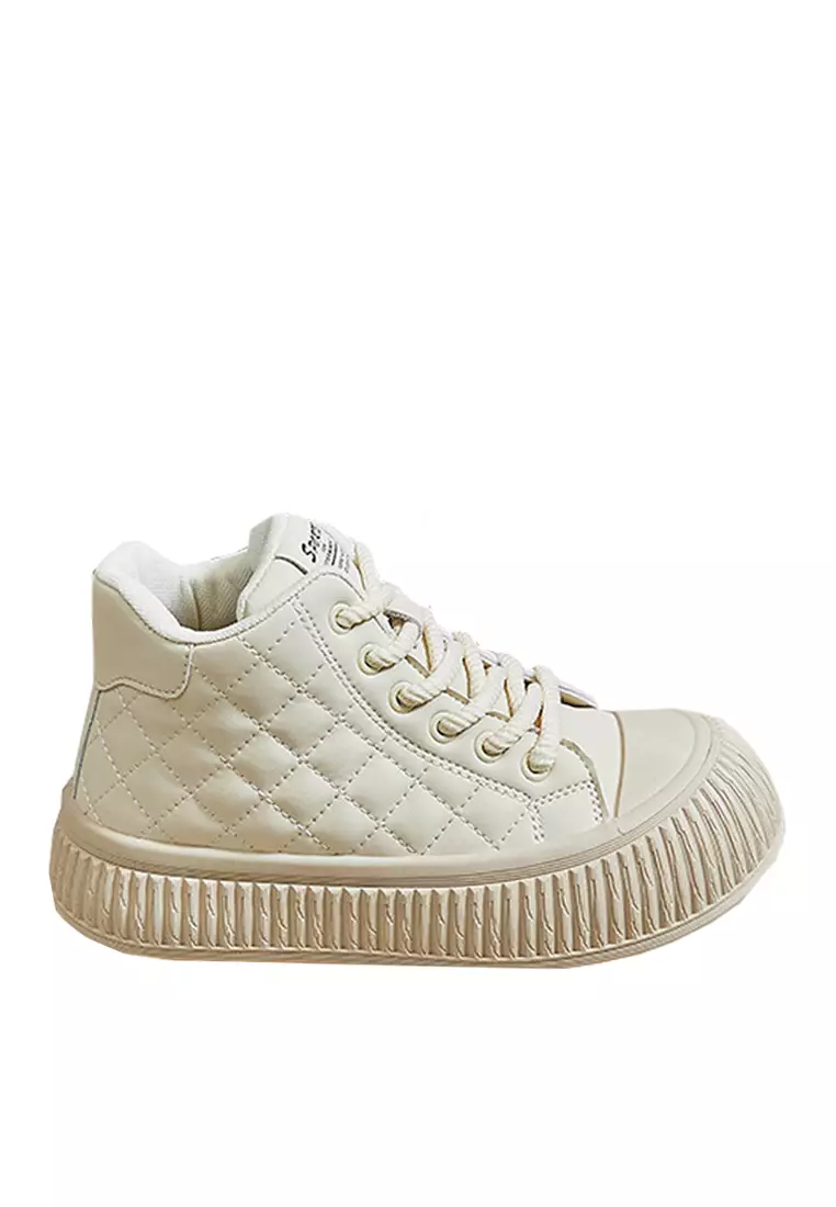 Discount on Twenty Eight Shoes  shoes - SKU: VANSA Fashionable High Top Platform Casual Shoes VPW-T2508