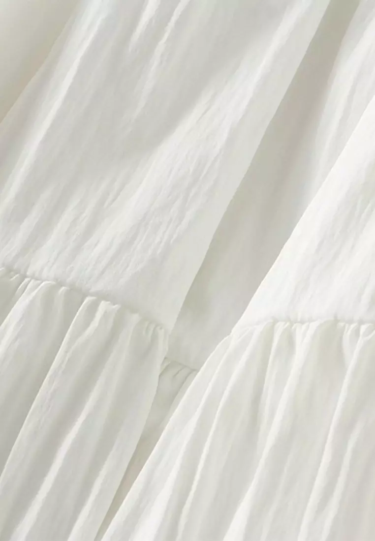 Gentle Style Patchwork Cake Skirt AF0532