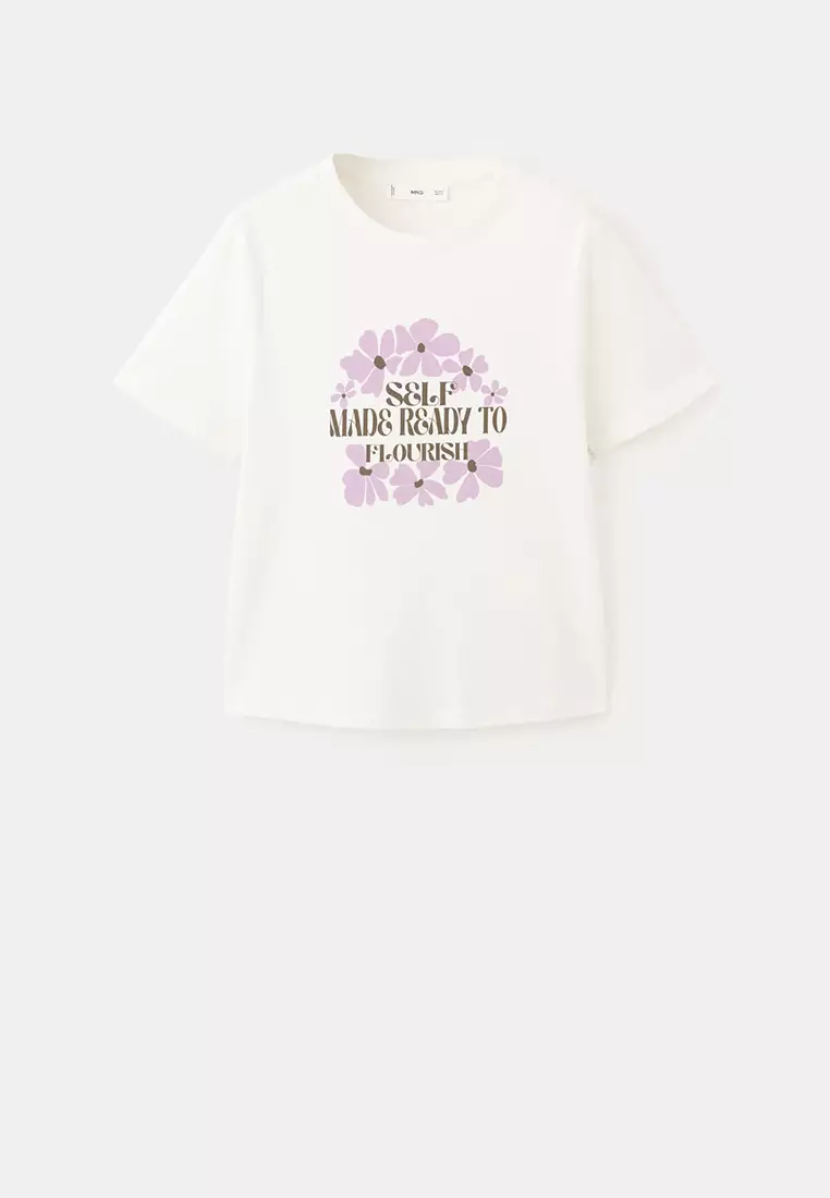 Printed Cotton-Blend T-Shirt