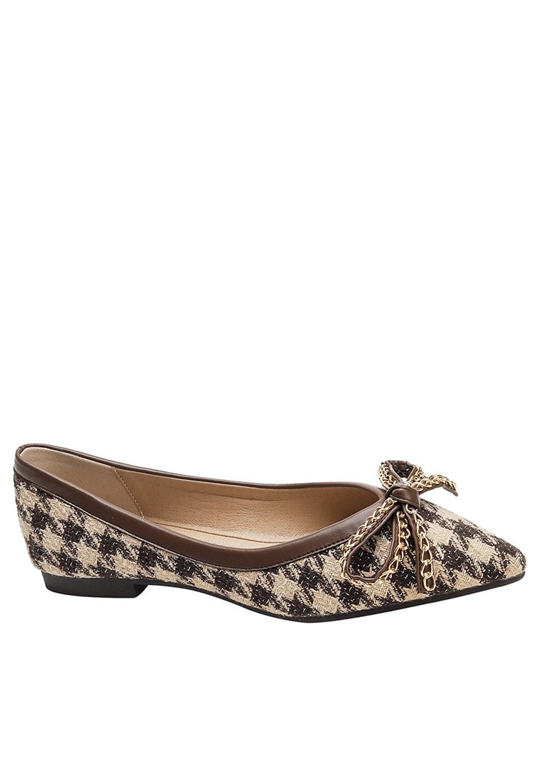 Bow Knot Pointed Flat Shoes WW373-20