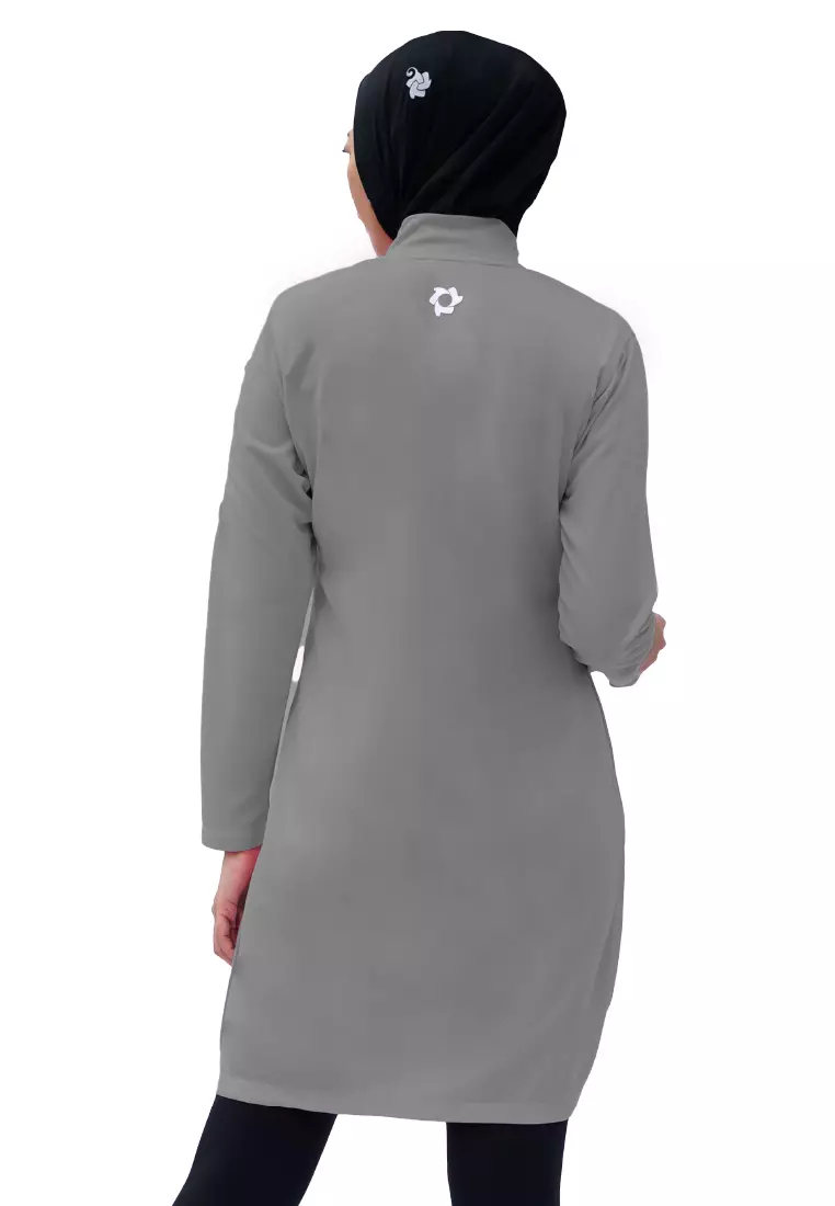 Tiento Aleeya Long Sleeve Dry Fit Basic Sporty Baju Kaos Olahraga Lengan Panjang Wanita Muslimah Remaja Dewasa Lari Gym Senam Yoga Tenis