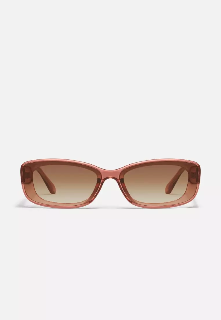 Vibe Check Sunglasses - Primrose/Sepia