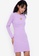 ZALORA BASICS purple Embroidered Heart Cut Out Mini Dress 18080AAF4B91AAGS_1