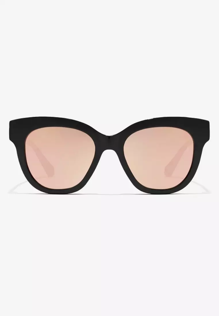 HAWKERS 黑色拼玫瑰金 AUDREY 太陽眼鏡