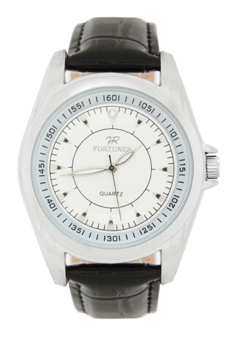 Fortuner Watch Jam Tangan Pria FR K4853G - Silver
