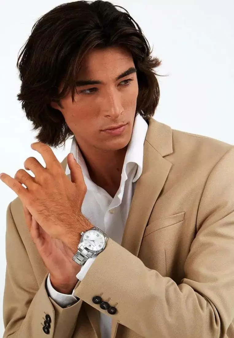 Buy Maserati Maserati Attrazione Silver Dial Stainless Steel Strap