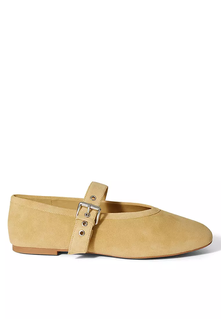 Discount on & Other Stories  shoes - SKU: Mary-Jane Leather Ballet Flats