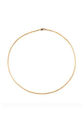 TOMEI gold TOMEI Necklace, Yellow Gold 916 (IN-GX2 D T43-1C) 0D60DAC18761D5GS_1