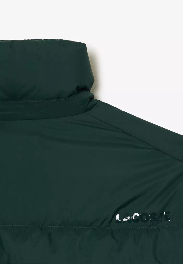 Padded Down Logo Jacket with Hood