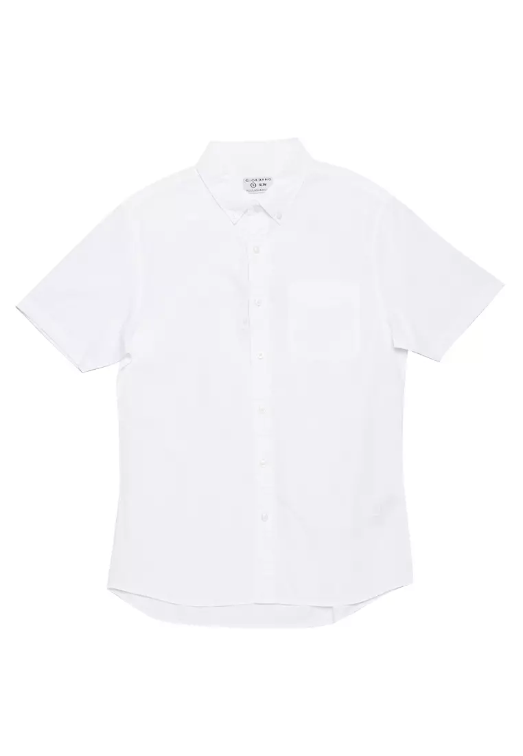 Buy Giordano Men's Seersucker Short Sleeves Shirt 2024 Online | ZALORA ...
