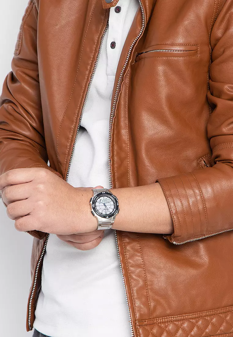 Solar Digital Analog Watch AQ-S800WD-7EVDF