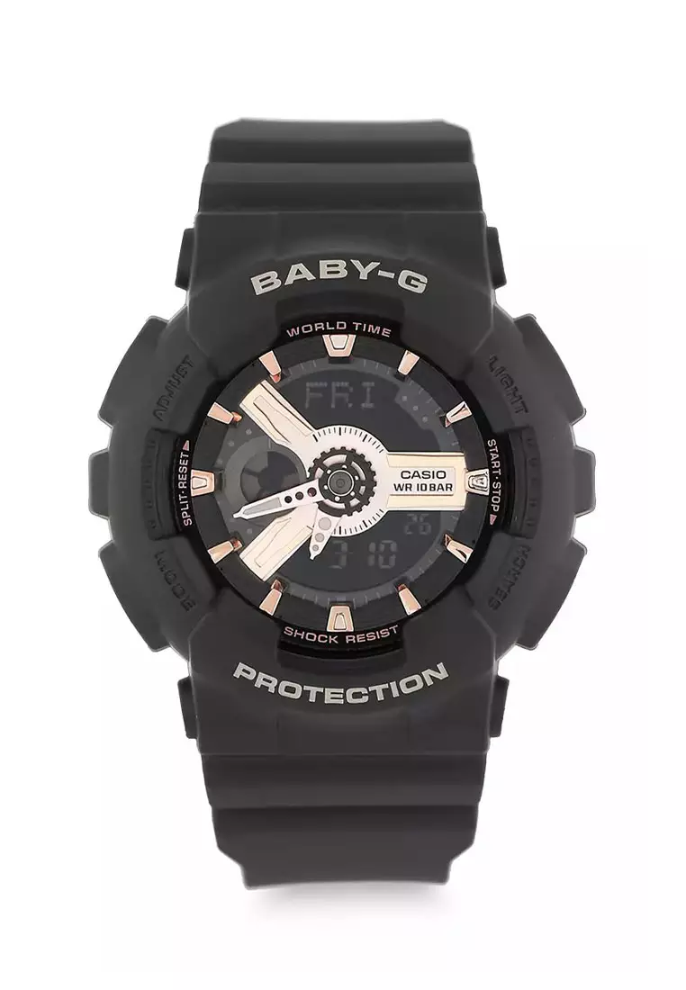 Baby g shock 2025 black rose gold