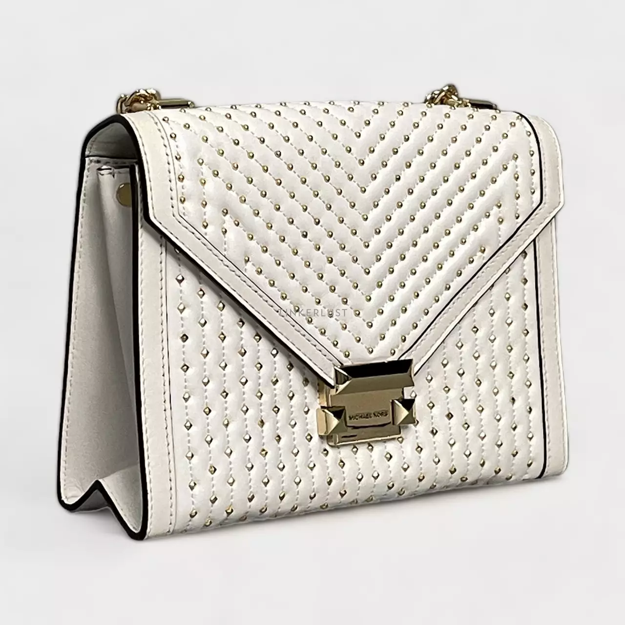 Jual MICHAEL KORS PRELOVED Michael Kors Whitney Studded Leather