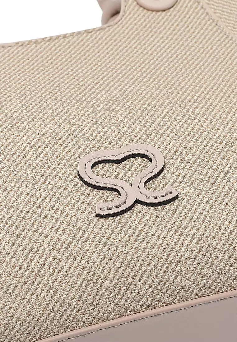 Women's Top Handle Bag / Sling Bag / Crossbody Bag / Shoulder Bag (Tas Tangan Wanita / Tas Selempang Wanita / Tas Bahu Wanita) - Cokelat