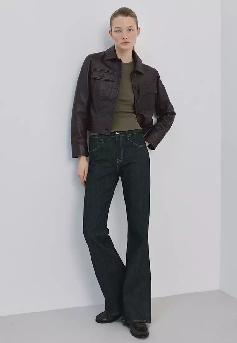 Ribbed Cotton-Blend Top