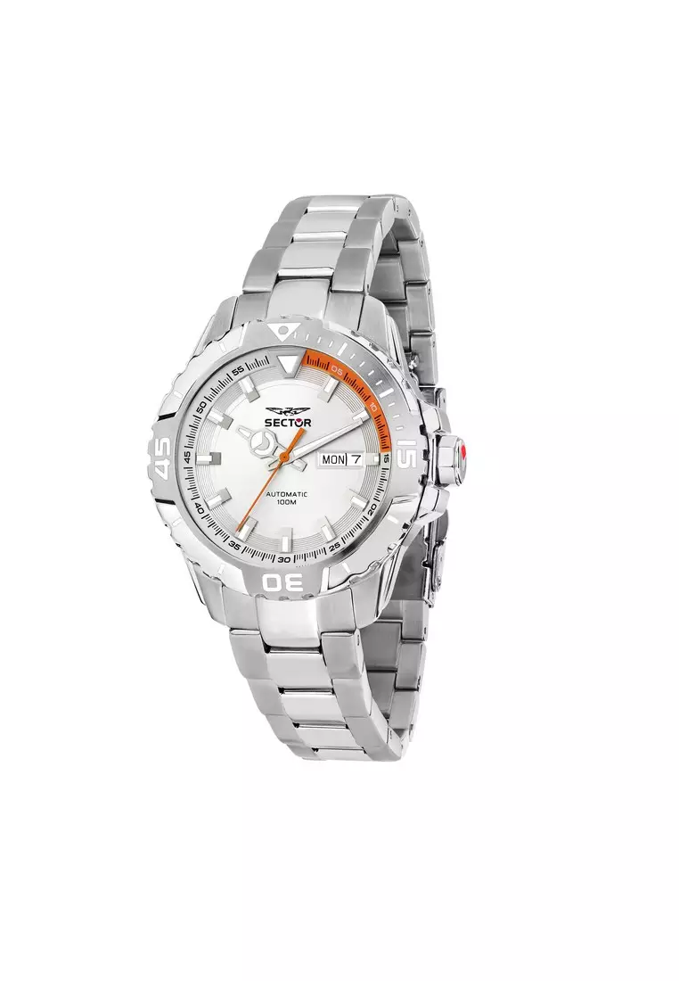 Buy Sector Sector Legend 43mm Men's Automatic Silver Watch R3223135007 ...