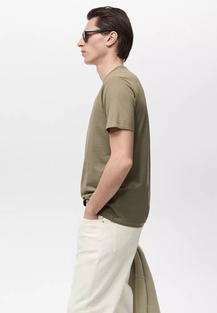 100% Cotton Slim-Fit T-Shirt