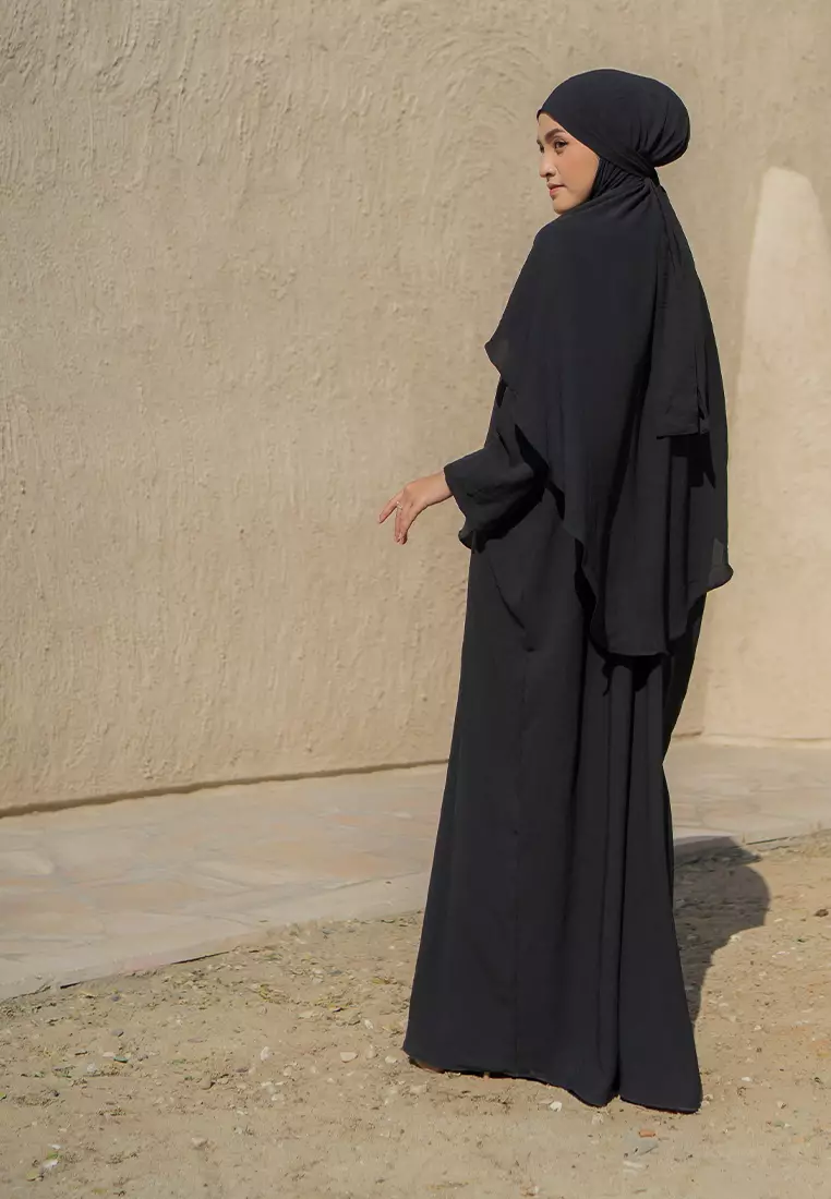 Hasna Abaya Set Black