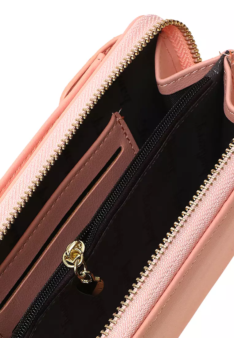 Tas Selempang Wanita Dompet Multifungsi Many Slot Material Kulit Leather ORIGINAL