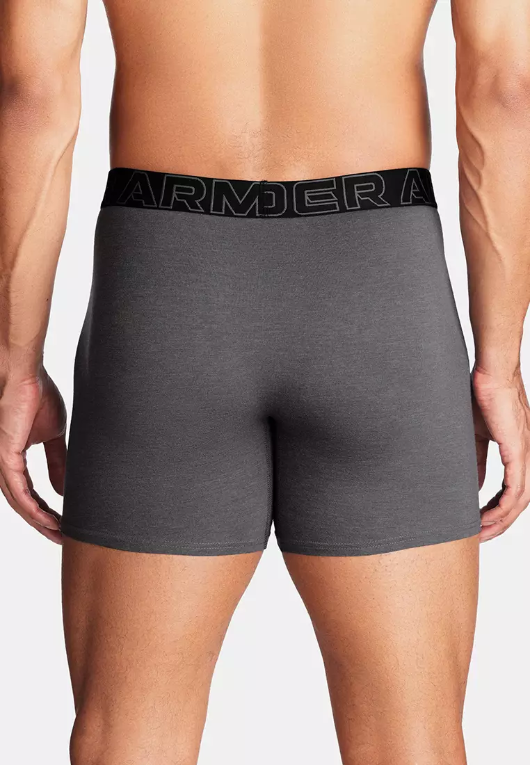 UA Performance Cotton男士6英寸Boxerjock®內褲3條裝