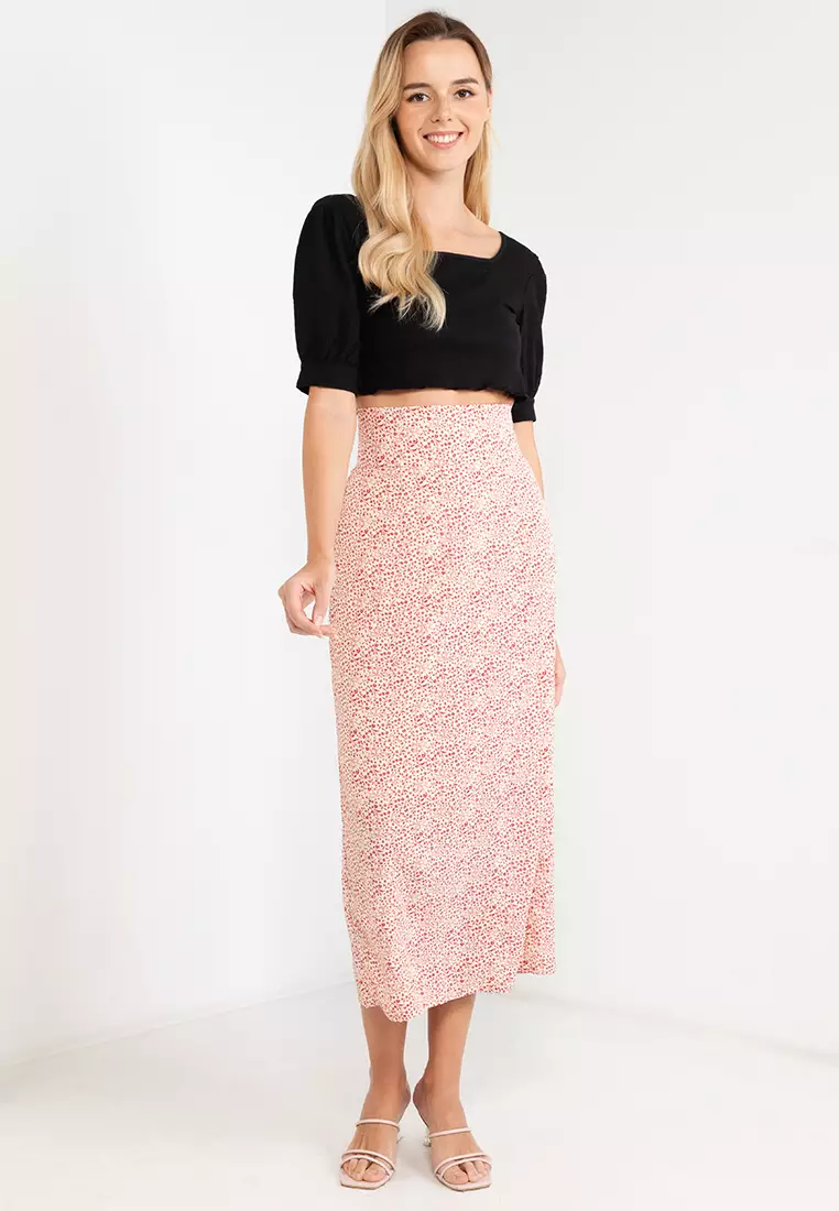 WOMEN  WOVEN  SKIRT