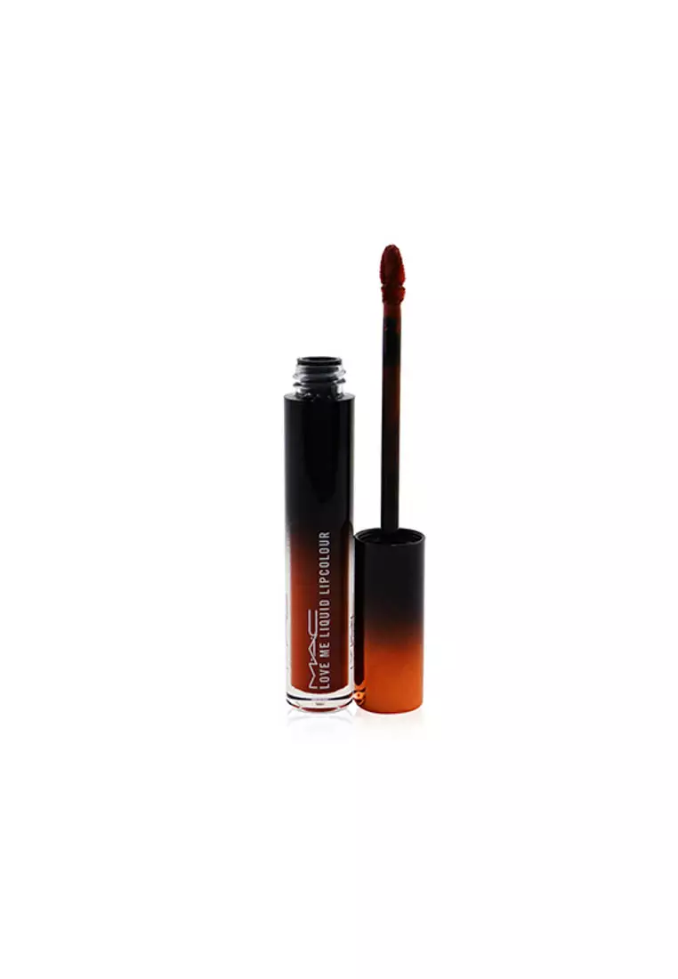 MAC - Love Me Liquid Lipcolour - # 487 My Lips Are Insured (Intense Burnt Orange) 3.1ml/0.1oz