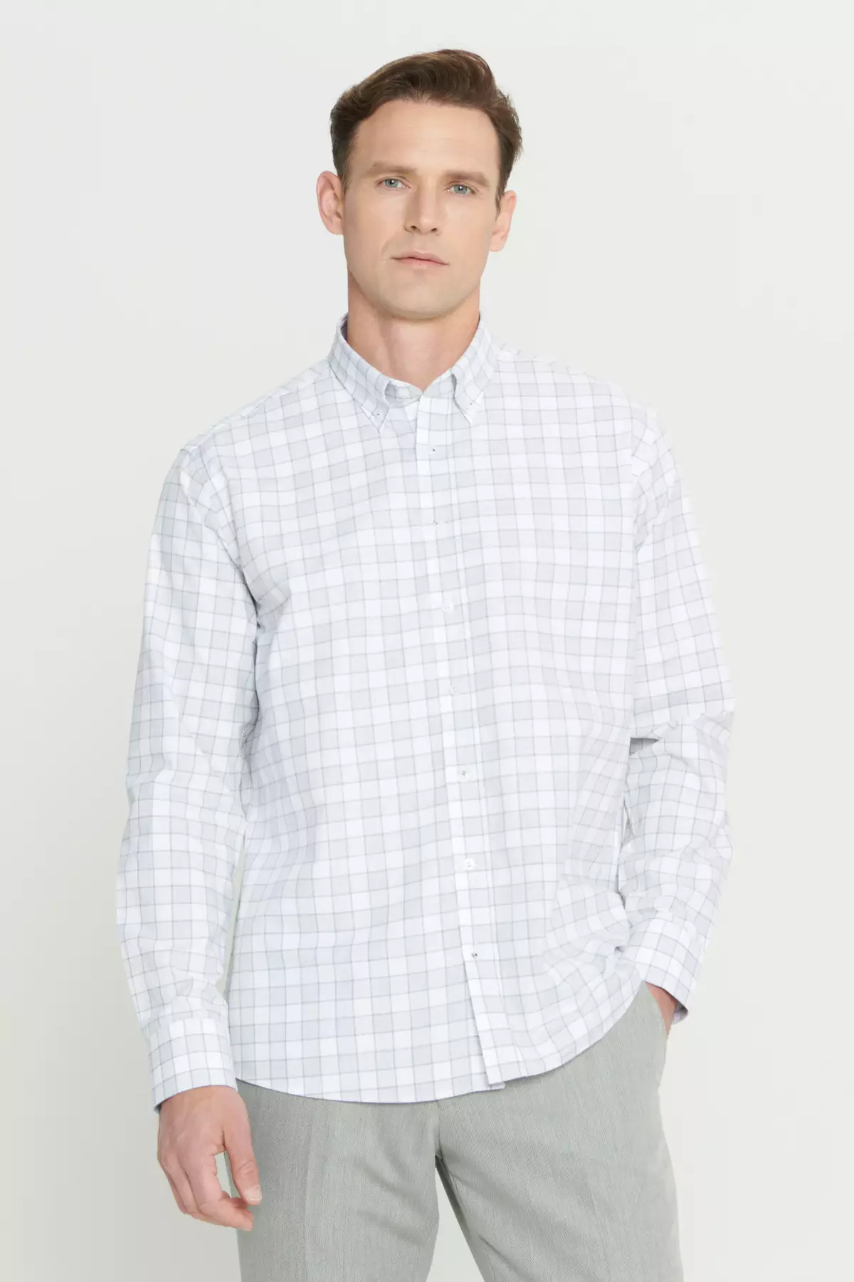 Classic Collar Dobby Shirt