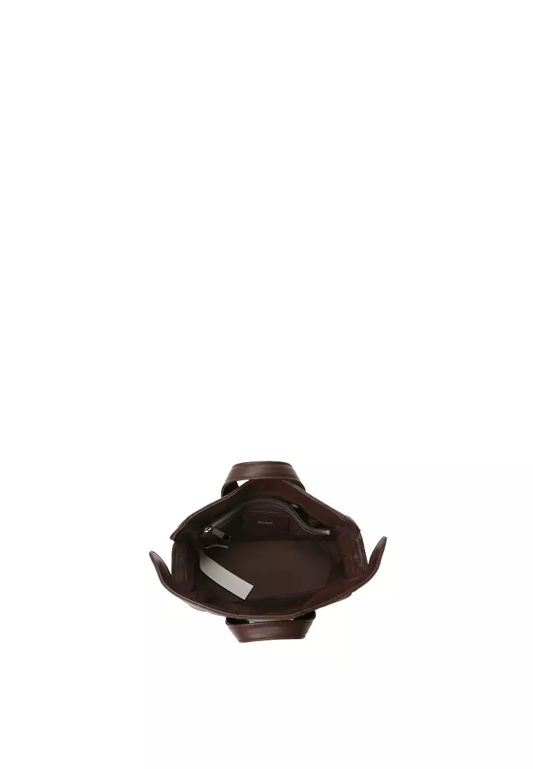 Chain Top Handle Tool Box Bag - Cacao