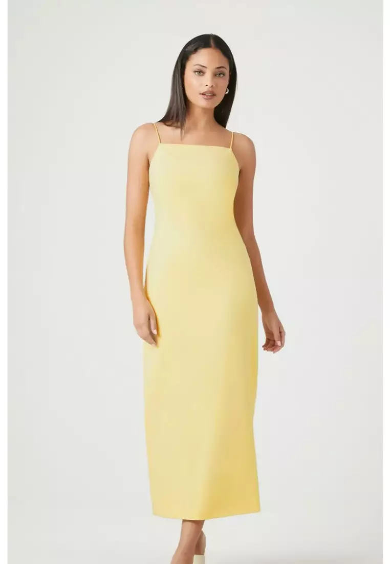 Cami Slit Midi Dress