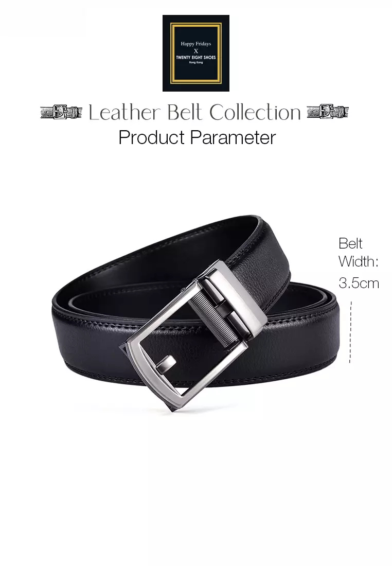 Classic Style Automatic Buckle Leather Belt JW CY-087