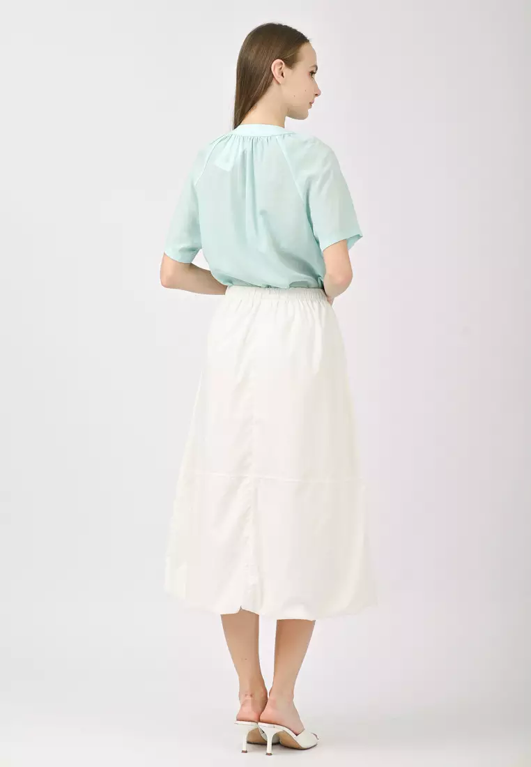 极简风衬衫上衣