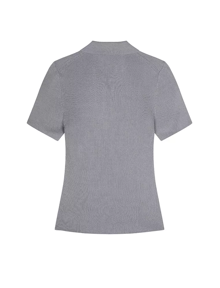 Short sleeves Pullovers Knitted sweaters