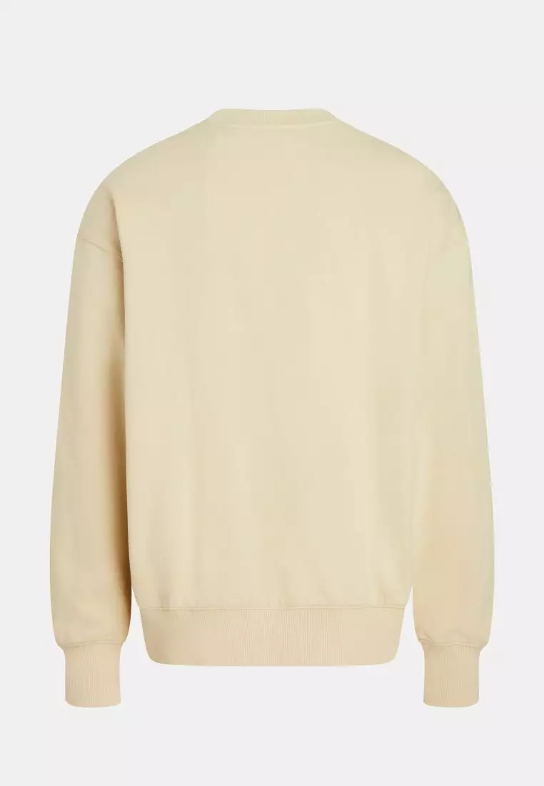 ESPRIT ESPRIT Flocked logo applique sweatshirt 2023 Buy ESPRIT Online