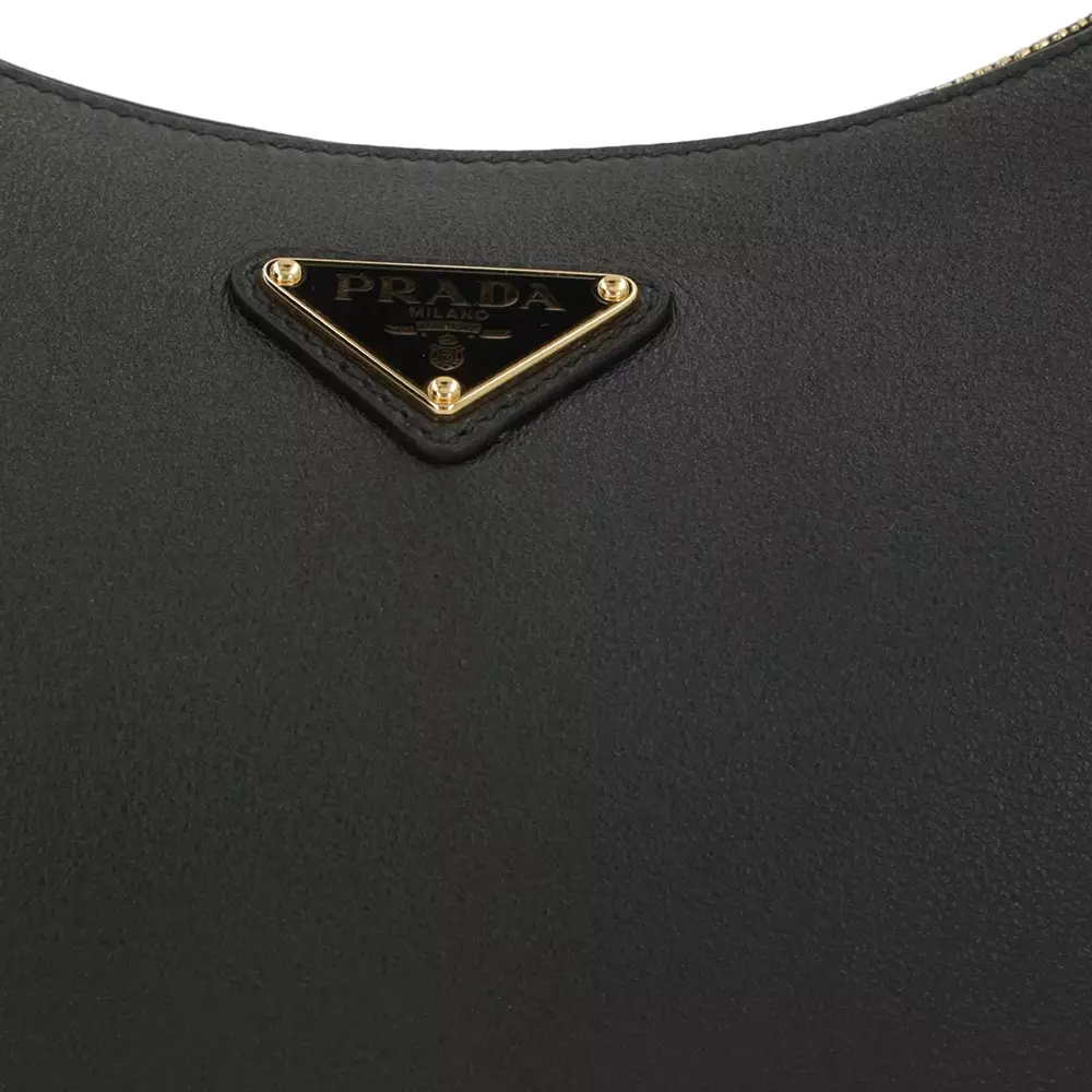 Arqué Small Shoulder Bag Black