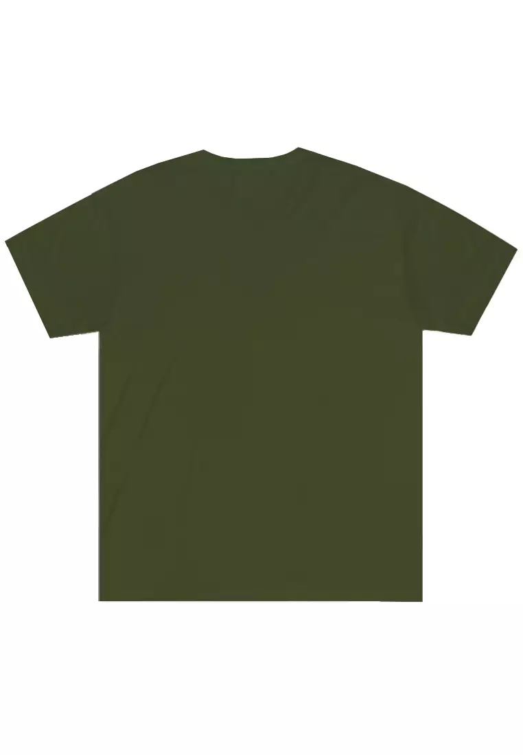 MTN05 kaos pria distro instacool draco baseball hijau army