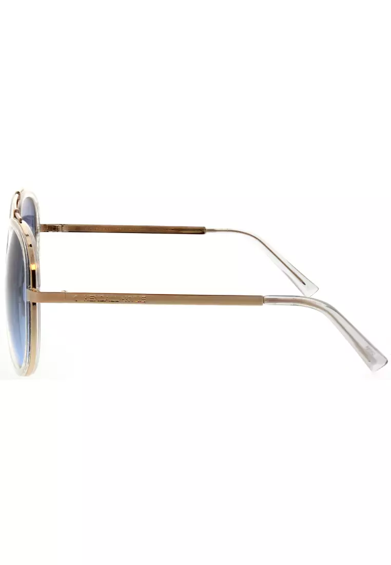 Kendall + Kylie Clear Inlay Aviator Lana Sunglasses